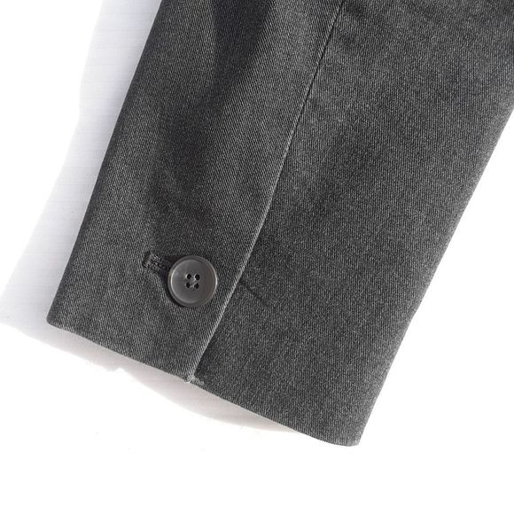 Decree black long line Jean jacket - Picture 11 of 11